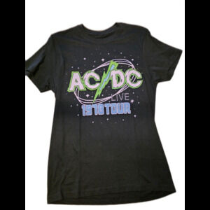 Vintage S AC/DC 1978 Tour T-Shirt Small New Throwback
